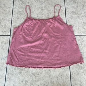 American Eagle: pink tank top